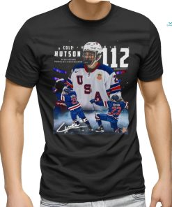 U18 Men’s World Hockey Cole Hutton NTDP Record Points By A Defenseman Shirt