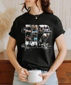 U2 Band Achtung Baby Tour Signatures 2024 T shirt