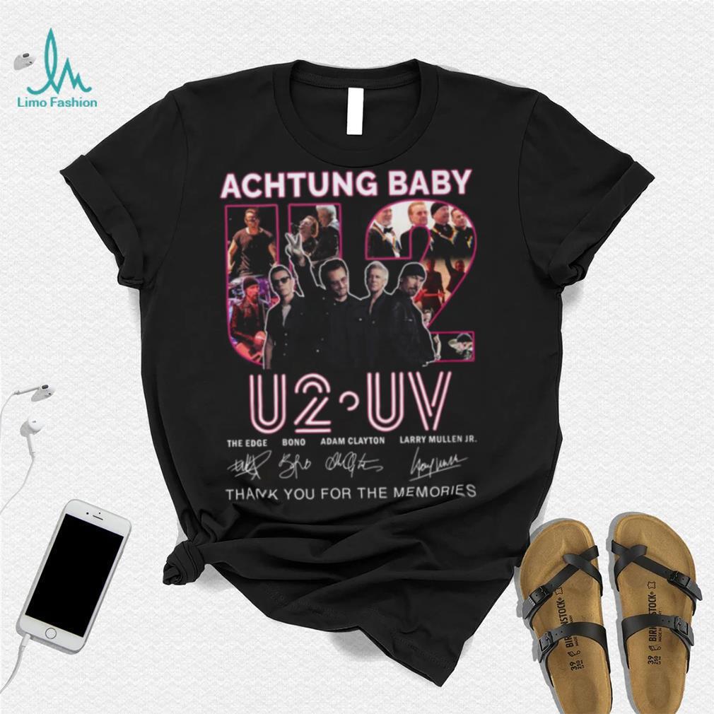 U2 UV Achtung Baby Thank You For The Memories T Shirt U2 UV Achtung Baby Thank You For The Memories T Shirt