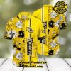 Green Bay Packers Hawaiian Tracksuit Floral Outfits Button Shirt Beach Shorts