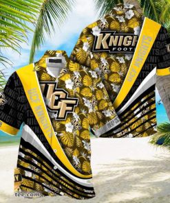 UCF Knights Summer Beach Hawaiian Shirt With Tropical Flower Pattern