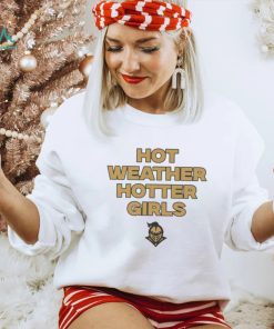 UCF Knights hot weather hotter girls shirt