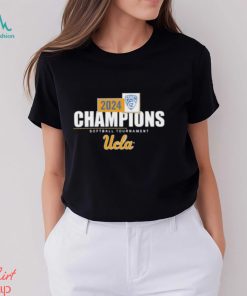 UCLA Bruins 2024 PAC 12 Softball Conference Tournament Champions Locker Room Vintage T Shirt