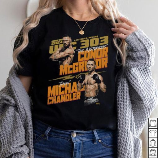 UFC 303 Conor McGregor Vs. Michael Chandler WHT Shirt