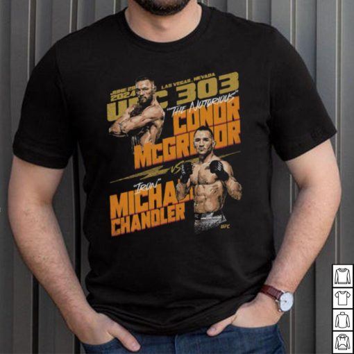 UFC 303 Conor McGregor Vs. Michael Chandler WHT Shirt