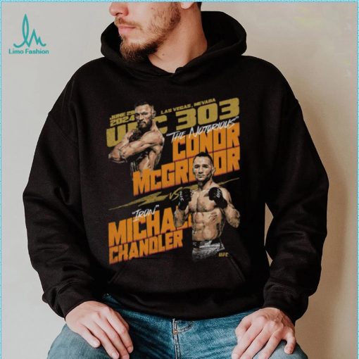 UFC 303 Conor McGregor Vs. Michael Chandler WHT Shirt