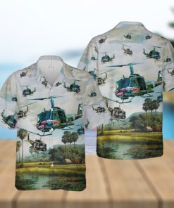 US Army UH 1 Iroquois Huey Hawaiian Shirt Military inspired