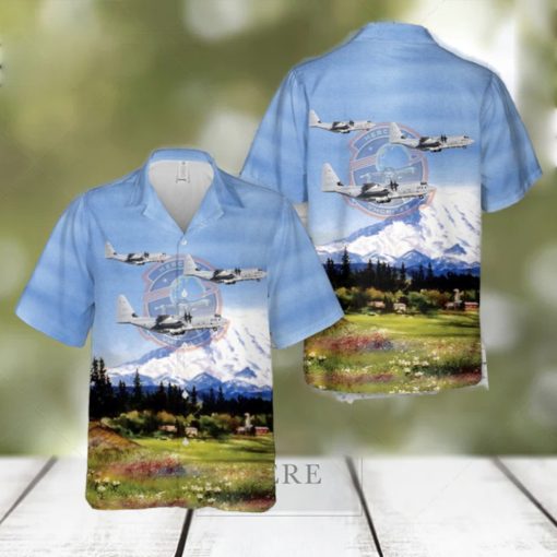 US Marine Corps KC 130J Of VMGR 153 Hercules Hawaiian Shirt