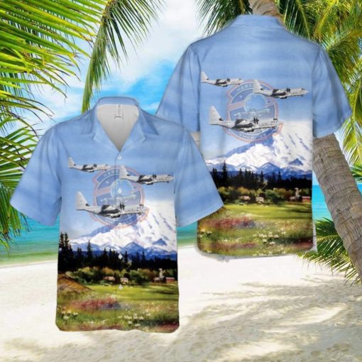 US Marine Corps KC 130J Of VMGR 153 Hercules Hawaiian Shirt