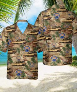 US Marine Corps M1A1 Abrams tank from the 13th MEU Hawaiian Shirt