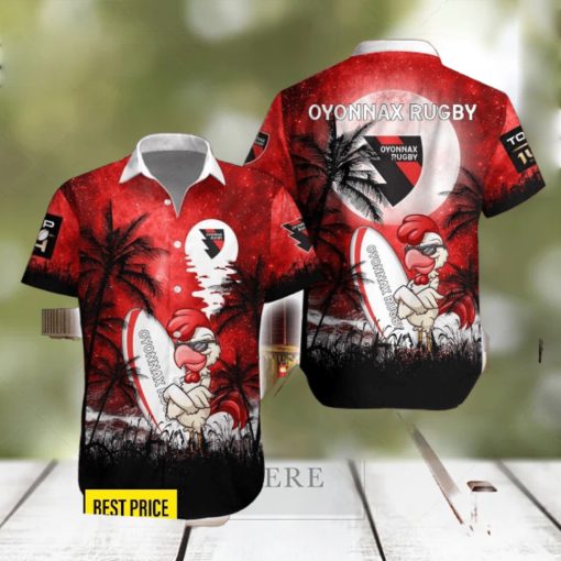 US Oyonnax 3D Hawaiian Shirt And Shorts For Fans