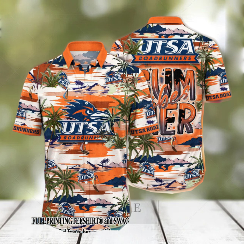 UTSA Roadrunners NCAA Flower Unique Full Print Hawaii Shirt And Tshirt UTSA Roadrunners NCAA Flower Unique Full Print Hawaii Shirt And Tshirt