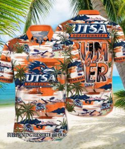 UTSA Roadrunners NCAA Flower Unique Full Print Hawaii Shirt And Tshirt