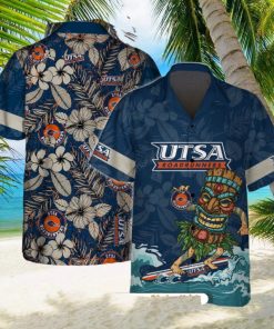 UTSA Roadrunners With Tiki Surfing 2024 Style Hawaiian Shirt