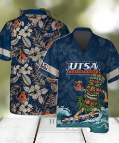 UTSA Roadrunners With Tiki Surfing 2024 Style Hawaiian Shirt