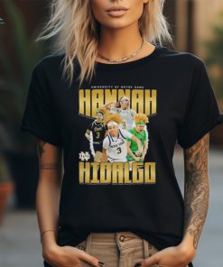 University Of Notre Dame Hannah Hidalgo 2024 Basketball T Shirt