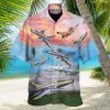 American Rodeo With Cowboys Riding Bulls And Horse Riders USA Flags Hawaiian Shirt