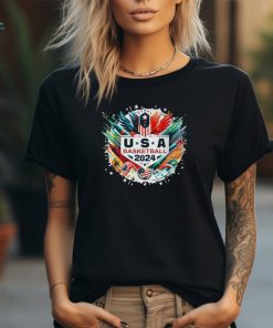 Usa 2024 United States Basketball American Sport 2024 Usa T Shirt