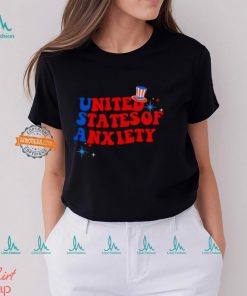 Usa United States Of Anxiety 4th Of July 2024 T shirt