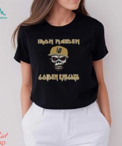 Vegas Golden Knights Iron Maiden Rock Band Music T Shirt