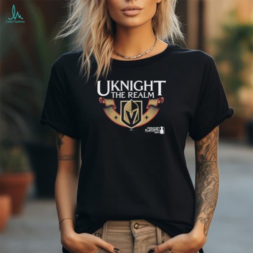 Vegas Golden Knights Uknight The Realm 2024 Stanley Cup Playoffs Slogan T shirts