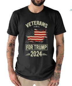 Veterans For Trump 2024 Veteran Day T Shirt