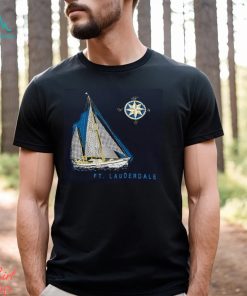 Vintage Fort Lauderdale Florida Sailboat Shirt