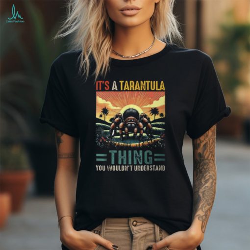 Vintage Retro Joke Tarantula Thing Costume Zoo Animal T Shirt