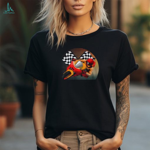 Vintage Retro Style Motorbike Moto Gp Sport Racing Fan T Shirt