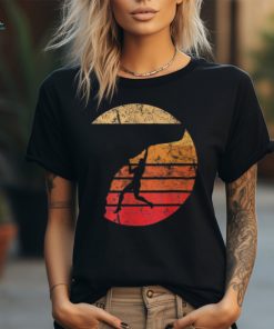 Vintage Rock Climbing Retro Sunset shirt