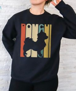 Vintage Style Pomchi Silhouette T Shirt