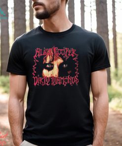 Vintage Y2K Alice Cooper Dirty Diamonds Tour Shirt