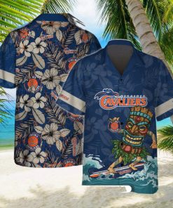 Virginia Cavaliers With Tiki Surfing 2024 Style Hawaiian Shirt