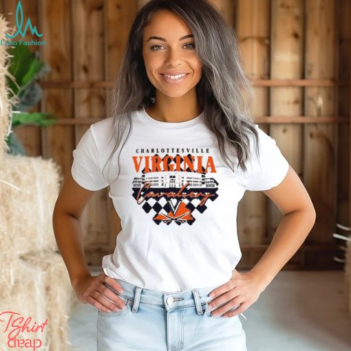 Virginia Cavaliers hyper local stadium checkerboard shirt