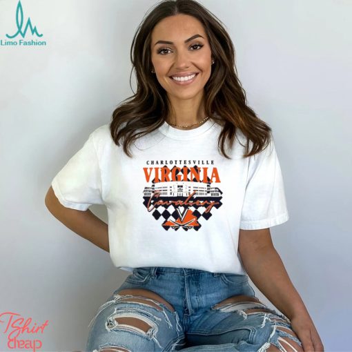 Virginia Cavaliers hyper local stadium checkerboard shirt