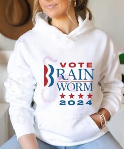 Vote brain worm 2024 star shirt, hoodie, sweater, long sleeve and tank top Vote brain worm 2024 star shirt