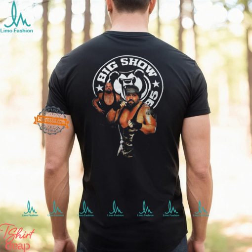 WWE Big Show Paul Wight Mens Black T shirt