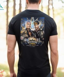 WWE King And Queen Of The Ring Matchup Head To Head Undisputed WWE Champion Cody Rhodes Vs United States Champion Logan Paul T Shirt