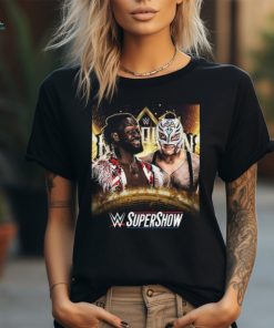 WWE Supershow King And Queen Of The Ring Matchup Head To Head Kofi Kingston Vs Rey Mysterio Unisex T Shirt