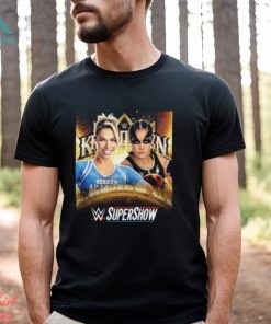 WWE Supershow King And Queen Of The Ring Matchup Head To Head Maxxine Dupri Vs Shayna Baszler Classic T Shirt