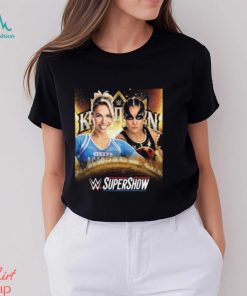 WWE Supershow King And Queen Of The Ring Matchup Head To Head Maxxine Dupri Vs Shayna Baszler Classic T Shirt