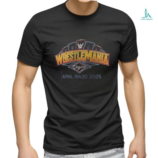 WWE WrestleMania 41 Announcement T Shirt