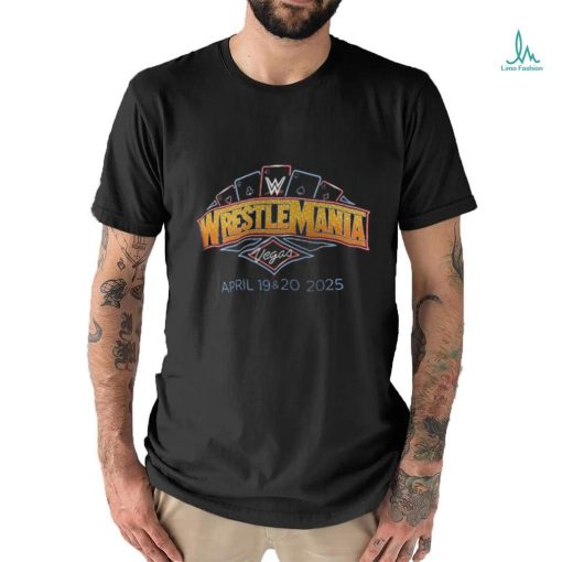 WWE WrestleMania 41 Announcement T Shirt