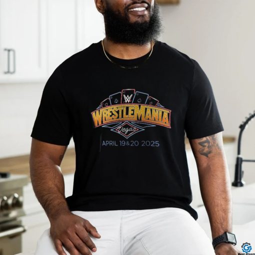 WWE WrestleMania 41 Announcement T Shirt