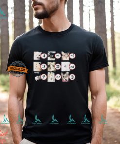 Waitimgoated Ascii Cats shirt