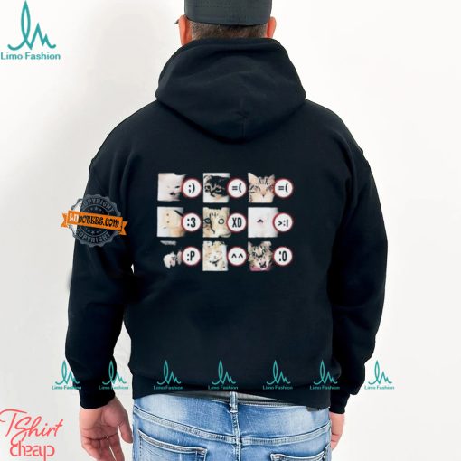Waitimgoated Ascii Cats shirt