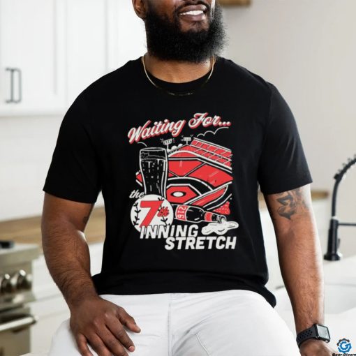 Waiting for 7th Inning Stretch Cleveland Baseball shirt