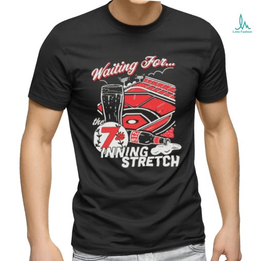 Waiting for 7th Inning Stretch Cleveland Baseball shirt