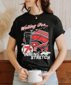 Waiting for 7th Inning Stretch Cleveland Baseball shirt