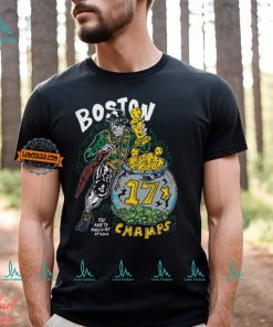 Warren Lotas ” 17x champs ” Boston celtics T shirt